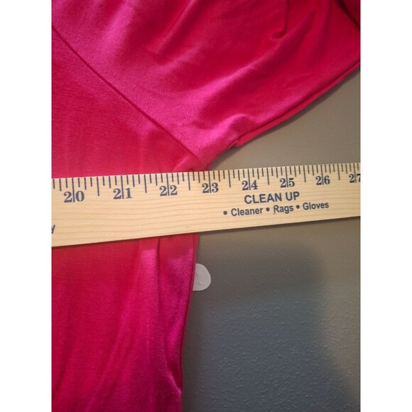 Lolly Wolly Doodle Womens Tunic Dress XXL Pink Striped Colorblock Lagenlook - Picture 7 of 9